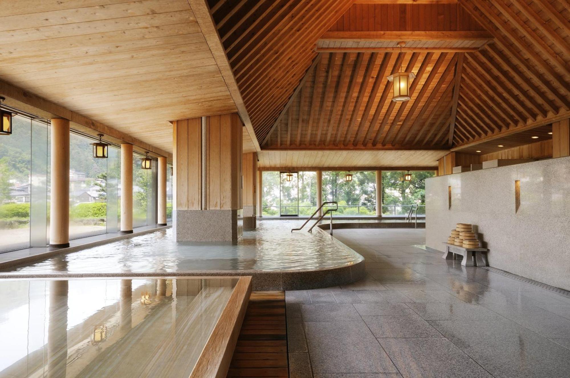 Suimeikan Gero Kemudahan gambar The interior of the Hōshika Onsen